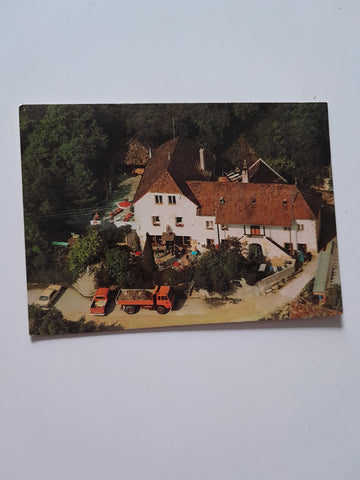 AK Forchtenstein. Pension Restaurant Schreinermühle Alois und Maria Pasteka. Schreinermühle 2.