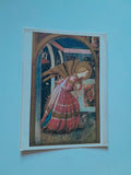 Karte Fra angelico da Fiesole. Engel (aus Verkündigung), Montecarlo. Die Meister. Nr. 1023.