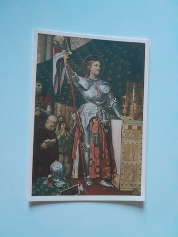 AK Giovanna D'Arco J.A. Ingres. Museo del Louvre.