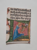 Billett Anbetung des Kindes. Heinrich Aurhaym Stiftsbibliothek Klosterneuburg.