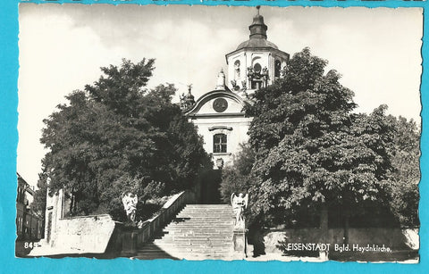 AK Eisenstadt. Haydnkirche.