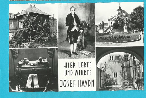 AK Eisenstadt. Hier lebte und wirkte Josef Haydn.