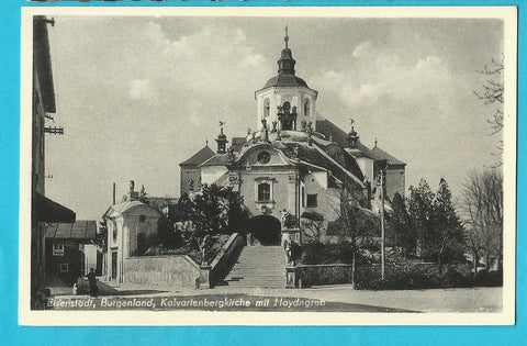 AK Eisenstadt. Kalvarienbergkirche mit Haydngrab.