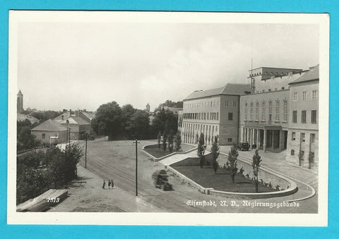 AK Eisenstadt. Regierungsgebäude.