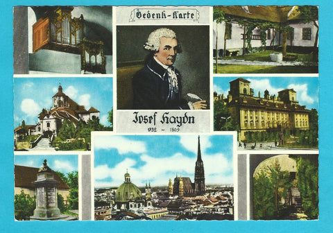 AK Gedenk-Karte Josef Haydn.