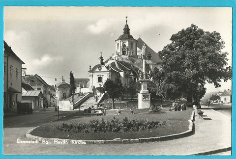 Muster-AK Eisenstadt. Haydn Kirche.