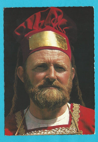 AK St. Margarethen. Römersteinbruch. Passionsspiele 1971. Kaiphas, Hohenpriester. (Franz Unger, Weinbauer)