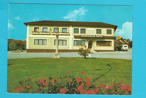 AK Oggau am Neusiedlersee. Gasthaus Rath. Margarethenstraße 2.