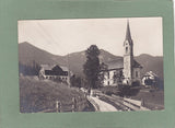 AK Partie in Gosau. Evangl. Kirche und Brigittenheim.