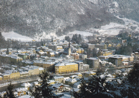 AK Kurort Bad Ischl. Blick vom Siriuskogel.