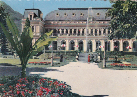 AK Bad Ischl. Kurhaus u. Kurpark.