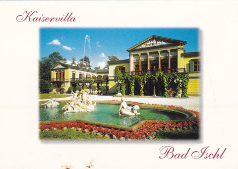 AK Bad Ischl. Kaiservilla.