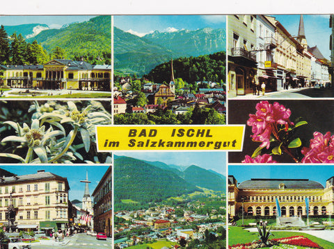 AK Bad Ischl im Salzkammergut.