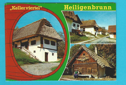 AK Heiligenbrunn. Kellerviertel.