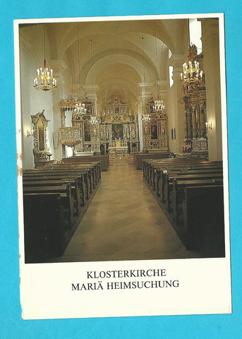 AK Güssing. Klosterkirche Mariä Heimsuchung.