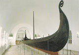 AK Oslo. The Viking Museum. Oserbergskipet.