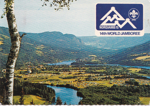 AK Lillehammer 1968. Nordjamb 75. 14th World Jamboree. National Camp.