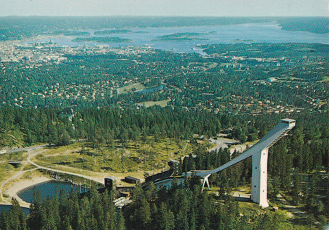 AK Oslo. Holmenkollen.