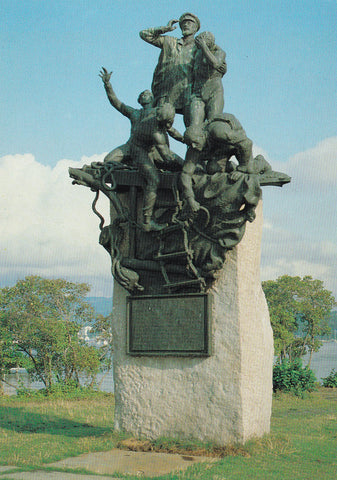 AK Krigsseilermonumentet-Sailors War Memorial Norsk Sjöfartsmuseum, Bygdöynes.