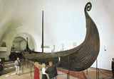 AK Oslo. The Viking Ships Museum. Osebergskipet.