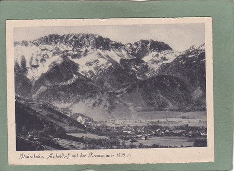 AK Pyhrnbahn, Micheldorf mit der Kremsmauer.