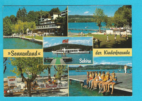 AK Sekirn am Wörthersee. Ferienheim Sonnenland der Kinderfreunde.