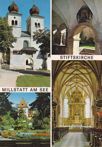 AK Millstatt am See. Stiftskirche.