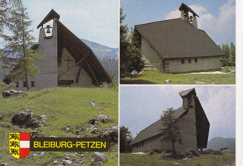 AK Bleiburg-Petzen. Petzenkapelle. St. Anna - St- Hubertus. Einweihung 26. Juli 1981.