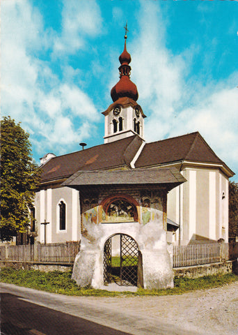 AK Kirchbach im Gailtal. Kirche St. Martin.