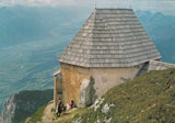 AK Villacher Alpe mit Bergkapelle.