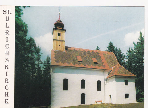 AK St. Ulrichskirche am Külml in der Pfarre Anger. Feistritz bei Anger.