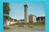 AK Bad Schallerbach. Lourdes-Jubiläumskirche mit Pfarrhof und Saal.