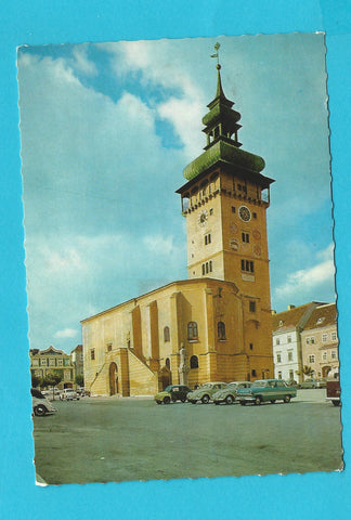 AK Retz Hauptplatz Rathaus.