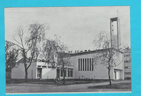 AK Gemeindezentrum Haid mit Gnadenkirche. Evangelische Pfarrgemeinde Traun-Haid. Einweihung 21. Juni 1964.