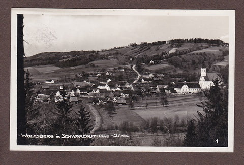 AK Wolfsberg im Schwarzauthale.