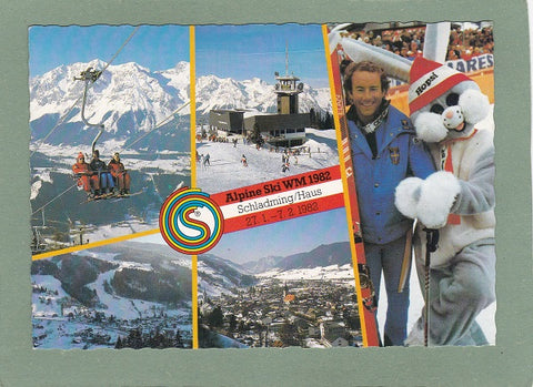 AK Alpine Ski WM 1982 Schladming/Haus.