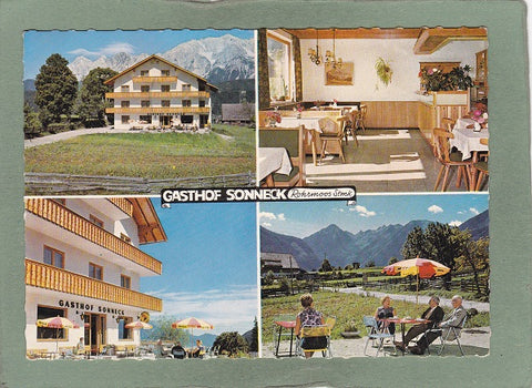 AK Rohrmoos 112. Gasthof Pension Sonneck.