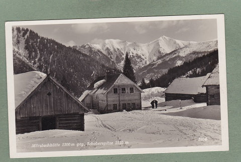 AK Mörsbacherhütte geg. Schoberspitze.