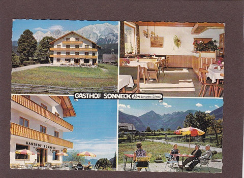 AK Rohrmoos 112. Gasthof Pension Sonneck.