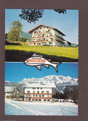 AK Schladming-Rohrmoos. Burgfellnerhof, W. Fischbacher.