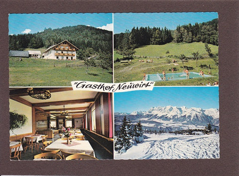 AK Klaus bei Schladming. Gasthof Pension Neuwirt, Inh. S.T. Walcher.