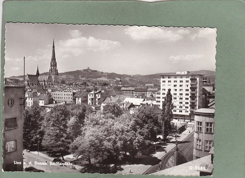 AK Linz a.d. Donau. Schillerplatz.