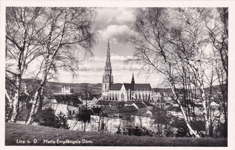 AK Linz a. Donau. Maria Empfängnis Dom.