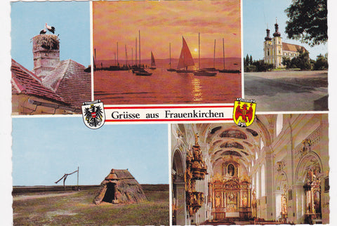 AK Grüsse aus Frauenkirchen.