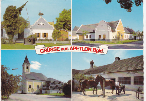 AK Grüsse aus Apetlon.