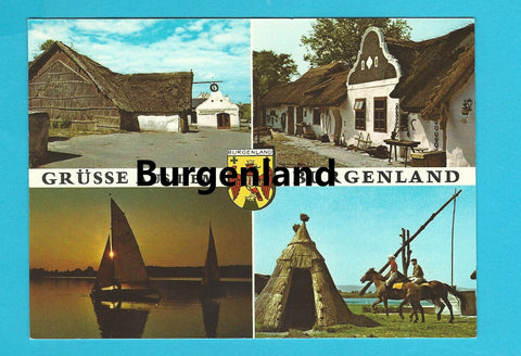 AK Grüsse aus dem Burgenland.