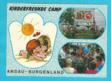 AK Andau. Feriencamp der Österr. Kinderfreunde.