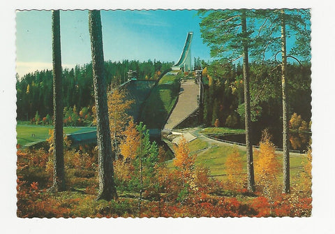 AK Oslo. Holmenkollen.