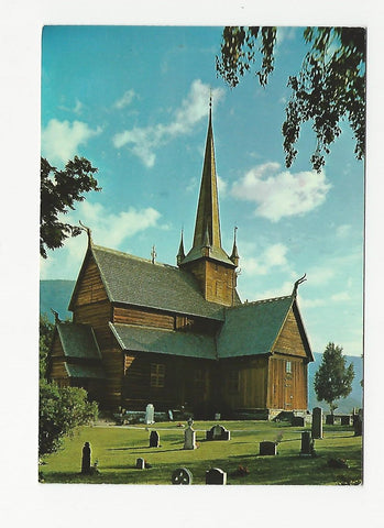 AK Lom - Stavkirke.