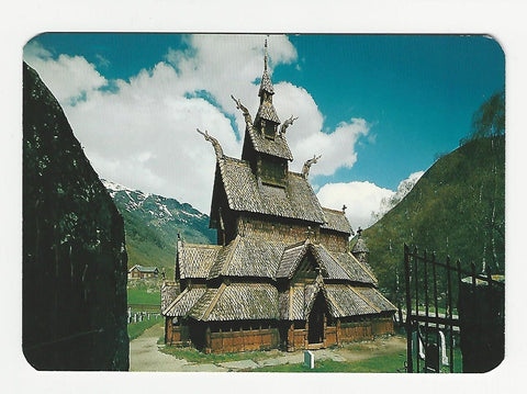 AK Borgund Stavkirke. Laerdal.